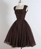 Vintage Tulle Prom Dress Short Homecoming Dresses 18th Birthday Outfits HZ1024