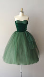 Vintage Ball Gown Tulle Short Homecoming Dresses 18th Birthday Outfits HZ1024