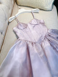 Simple A Line Spaghetti Straps Pink Short Homecoming Dresses 18th Birthday Outfit HZ1024