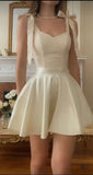 Elegant Straps A line Party Dress Homecoming Dresses HZ1024