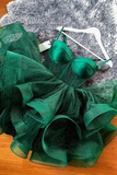 Green Tulle Spaghetti Straps Short Homecoming Dress Cocktail Dress HZ1024