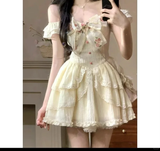 Chic A Line Off The Shoulder Satin Lace Short Homecoming Dress 17th Birthday Outfits HZ1024