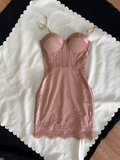 Simple Sheath Straps Short Birthday Dress Pink Homecoming Dresses HZ1024