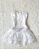 White A Line Spaghetti Straps Satin Lace Short Homecoming Dress 17th Birthday Outfits HZ1024