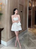 Elegant A Line Strapless 18th Birthday Dress Short Homecoming Dresses HZ1024
