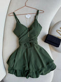 Pretty A line Spaghetti Straps Satin Short Homecoming Dress 17th Birthday Outfits HZ1024