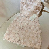 Cute A Line Scoop 18th Birthday Dress Short Homecoming Dresses HZ1024