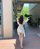 Sheath V-Neck Short Homecoming Dress Satin Birthday Dress HZ1024